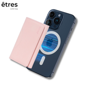 Magnetna mini denarnica za iPhone/étres/Smart/roza