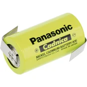 PANASONIC NiCd akumulatorska baterija tipa C, 1,2 V, 3.000 mAh,(O x V) 26 x 50 mm