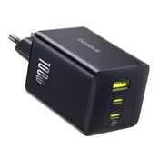Hišni polnilec Baseus EnerFill FE11 100W, 5A, 1 x USB-A, 2 x USB-C, siv