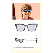 Luki Unisex naocare za sunce, Crne