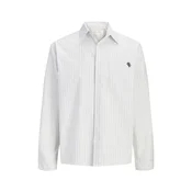 JACK & JONES Poslovna srajca JORFREDERIKSBERG pastelno modra/bela