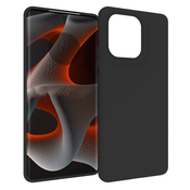 Silikonski ovitek za Motorola Edge 50 Pro - črn