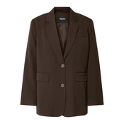 PIECES Blazer PCKamil temno rjava