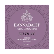 Strune za klasično kitaro Hannabach 900 medium-high silver 652.667