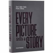 Knjiga fotografija EVERY PICTURE TELLS A STORY Printworks siva