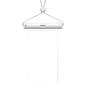 BASEUS Cylinder Vodoodporna torbica za pametne telefone (bela)