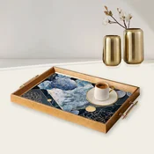 Aberto Design Poslužavnik TPEA9906 50 x 29 x 3.5 cm, Šareni