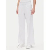 DKNY Sport Spodnji del trenirke DP5P3601 Bela Regular Fit