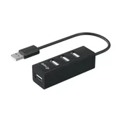 EQUIP Opremite 4-portno zvezdišče USB 2.0, (21404656)