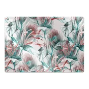 Decormat Podloga za pisalni stol Tropical drawing 120x90 cm 15 cm