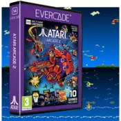 Evercade #14, Atari Arcade 2, 10v1, Retro, Več iger, Paket programske opreme za igre