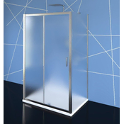 POLYSAN EASY Tristenski Tuš Kabin 1100x1000mm, Anodiziran Aluminij, Opečno Steklo