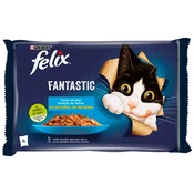 FELIX Sos za macke sa lososom 85g 4/1