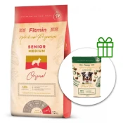Fitmin MEDIUM Senior 12 kg + Fitmin Play&Train Lamb & Beef BREZPLAČNO