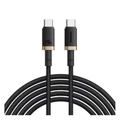 BASEUS DURA podatkovni kabel Type-C - Type-C, 100 cm, ZLATNA/CRNA P10377803U03-00