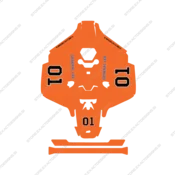 General Lee – Nalepka za Mammotion robotske kosilnice – Luba 2 AWD X