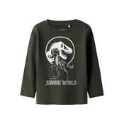 TWO SOON Majica Jurassic World jelka/pastelno zelena/bela
