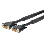 Vivolink PRODVIAM10 DVI kabel 10 m DVI-D črne barve