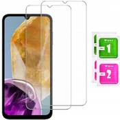 shumee 2x kaljeno zaščitno steklo za Samsung Galaxy M15 | 2-paket