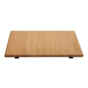 Dodatna mizna plošča v hrastovem dekorju 45x95 cm Flow – Unique Furniture