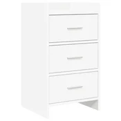 vidaXL Posteljne mize Bela 40 x 36 x 70 cm Inženirski les