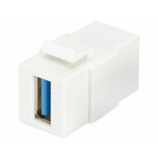 USB 3.0 Keystone Jack for DN-93832, pure white (RAL 9003)