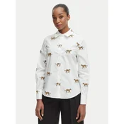 LOLA CASADEMUNT Srajca LS2615059 Bela Regular Fit