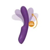 NEW Vaginalni vibrator z ukrivljeno glavo za stimulacijo točke G. Močni občutki.