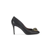 Usnjene visoke pete Kurt Geiger London Chelsea Round Toe Court