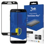 3MK SAMSUNG GALAXY S7 EDGE BLACK - 3MK HARDGLASS MAX
