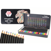 Komplet premium barvic 120 kosov Različni odtenki Seznam barv