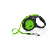 Flexi Povodac New Neon S Tape 5m - Zelena