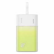 Baseus Popsicle 5200mAh 20W Powerbank s ugrađenim Lightning kabelom bijelo zeleni