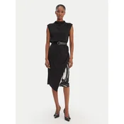 DKNY Vsakodnevna obleka DD5J2P42 Črna Regular Fit