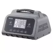 VEVOR Polnilec baterij 25A 6V 12V 24V LCD zaslon počasno polnjenje desulfator