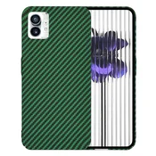 Trden TPU ovitek Techsuit Carbonite FiberShell za Nothing Phone (1) - green