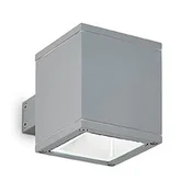 Ideal Lux zunanja stenska svetilka Snif Square AP1 grigio 118666, siva