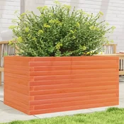 Vrtna sadilica voštano smede boje 90 x 60 x 46 cm od borovine