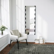 Hanah Home Ogledalo Crno