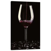 shumee Platno s tiskom Kuhinja Kozarec vina 60x100 cm