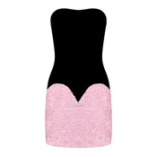 GOD SAVE QUEENS Obleka Alaia Dress črna