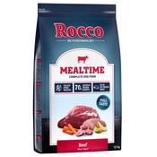 10 kg + 2 kg gratis! 12 kg Rocco Mealtime suha hrana - Govedina