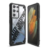 RINGKE Ovitek Fusion X Design za Samsung Galaxy S21 Ultra 5G - Cross