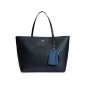 TOMMY HILFIGER Nakupovalna torba nočno modra