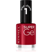 Rimmel Super Gel Nail Polish Gel Without UV/LED Lamp Color 056 Sexy Santa 12ml