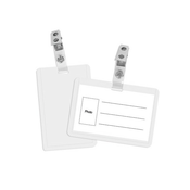 Identifikacijska kartica brez clip sponke vertikalna Forpus 90 x 55 mm