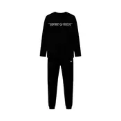 Emporio Armani Dolga pižama črna