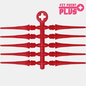 Kratke pikado konice COSMO DARTS/Fit Point Plus (2) 25mm/red