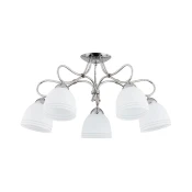 Nadgradni lestenec FILA 5xE27/15W/230V sijajni krom