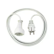 Brennenstuhl Quality extension cable of plastic 3m white 1168430